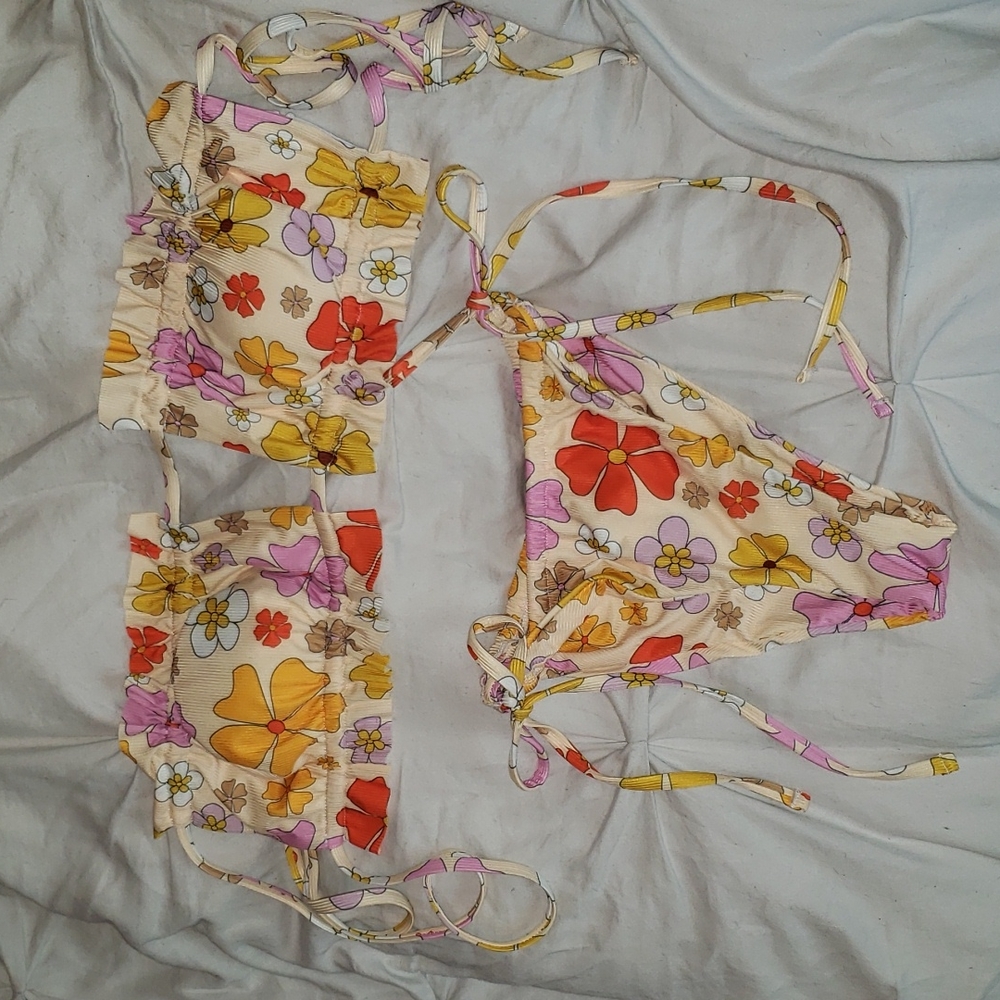 Romwe Bandeau Bikini